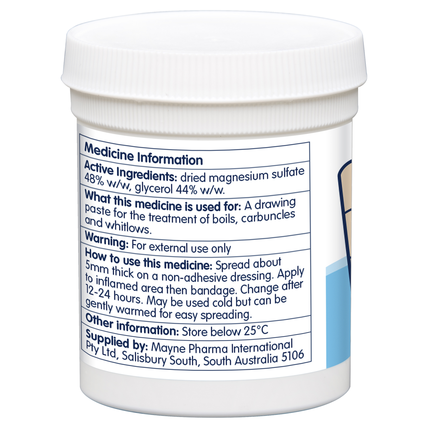 MAGNOPLASM - Magnesium Sulfate Paste 100mg